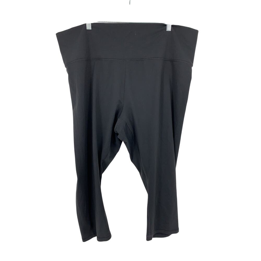 CALIA by Carrie Underwood Essential Collection Leggings Womens 3X Black Capri